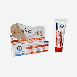 Крем-бальзам Tree Doctor для пяток предназначен для сухих и потрескавшихся стоп