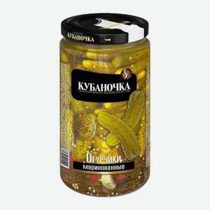 Огурцы маринованные Кубаночка 1.5кг 1.5 кг