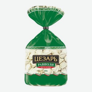 Пельмени Равиоли свино-говяжьи Цезарь 750г 750 г