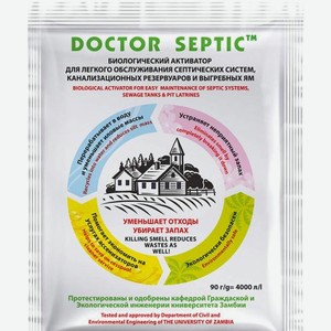 Биоактиватор Doctor Septic 90г 90 г
