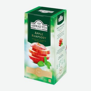Чай черный Ahmad Tea яблоко мята 25пак 37.5г 38 г
