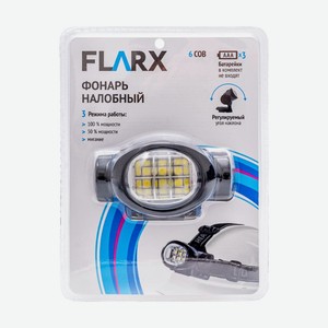 Фонарь налобный, Flarx, в ассортименте