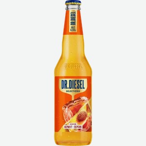 Пивной напиток  Dr. Diesel  Вермут и персик, 6,5%, 0,45 л