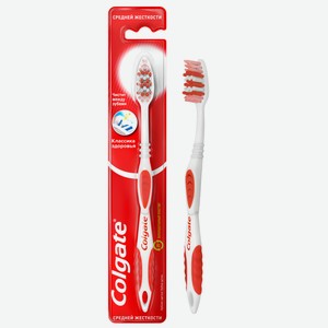 Colgate Классика здоровья зубная щетка средней жесткости в ассортименте 1 шт