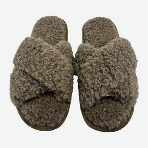 Женские тапочки открытые коричневые р.36-37 350 г