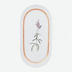 Блюдо овальное Lefard Grassland цветок 20.5см 217 г