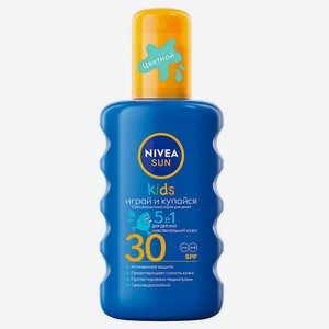 NIVEA SUN Детский солнцезащитный спрей SPF 30, 200 мл