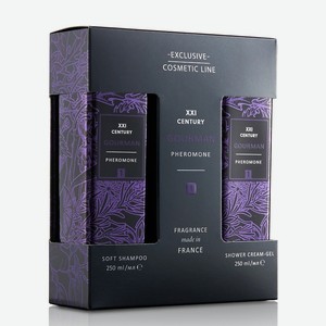 GOURMAN Набор средств для ванной и душа с феромонами № 1, 250 мл + 250 мл