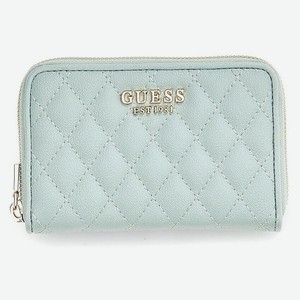 GUESS Портмоне Atabey SLG Medium Zip Around Wallet, Цвет: Голубой
