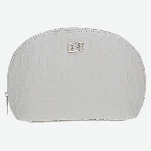 GUESS Косметичка Television Dome Pouch, Цвет: серый