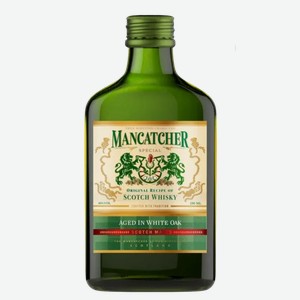 Виски зерновой  Mancatcher , 40%, 0,25 л