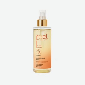 Солнцезащитное масло для интенсивного загара Feel Moment SPF 15 150мл
