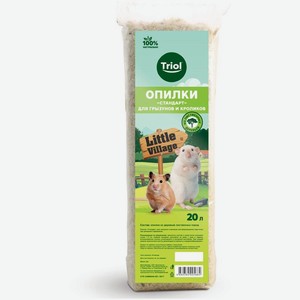 Опилки Triol Криспи для грызунов