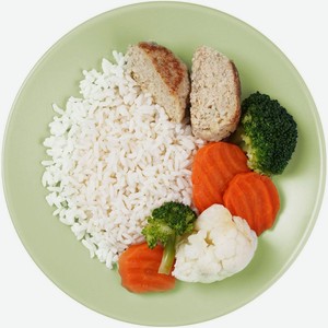 Котлета из трески с рисом Пятёрочка Кафе 250г, 250 г