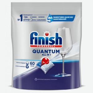 Капсулы для посудомоечной машины Finish Квантовый (Quantum) 60 шт.