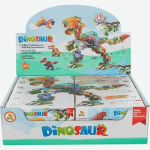 Набор KiddiePlay конструктор Фигурка динозавра с 6 лет в ассортименте, 1 шт
