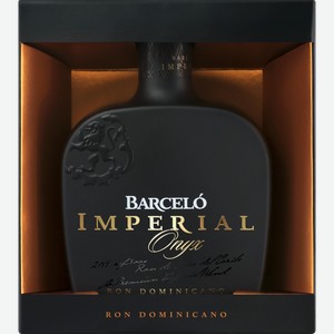 Ром BARCELO Imperial Onyx выдержанный 38–40%, п/у, 0.7л