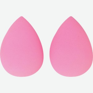 Спонж для макияжа SHINEWELL Сердце, в футляре, 2шт