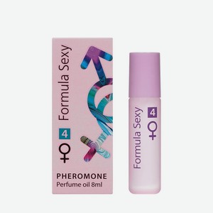 Женские духи - масло с феромонами Formula Sexy №4 8мл