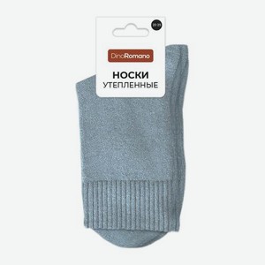 Голубые носки женские утепленные с начесом р.23-25 Dino Romano 42 г