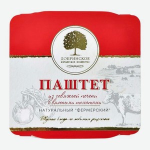 Паштет из говяжьей печени с вялеными томатами 100г 100 г