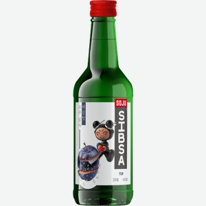 Soju Sibsa со вкусом сливы 0.375л