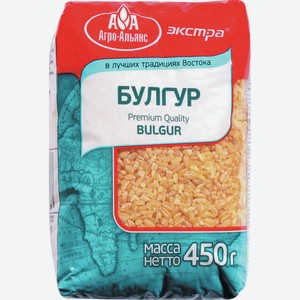 Крупа Булгур Агро-альянс Экстра 450г М/у