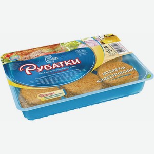 Котлеты  Котлетарь  Рубатки замороженные, 450 г