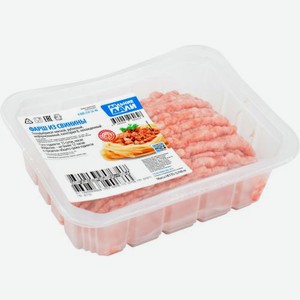 Фарш Агро-Белогорье из свинины полуфабрикат 700г 700 г