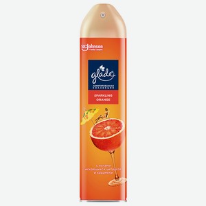 GLADE Освежитель воздуха аэрозоль LTO SPARKLING ORANGE, 300 мл