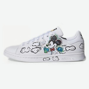 ADIDAS ORIGINAL Кроссовки Stan Smith Kasing Lung X Disney Labubu Mickey Mouse, цвет: Мультиколор, размер: 46