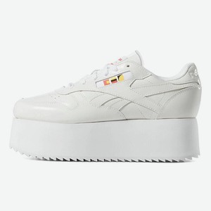 REEBOK Кроссовки Reebok Gigi Hadid X Reebok Classic Leather Triple Thick Sole White, цвет: Мультиколор, размер: 39