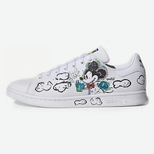 ADIDAS ORIGINAL Кроссовки Stan Smith Kasing Lung X Disney Labubu Mickey Mouse, цвет: Мультиколор, размер: 36⅔