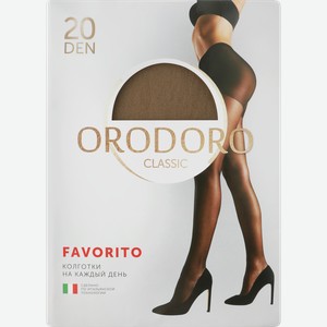 Колготки женские ORODORO Favorito 20 den glace 5, модель 421