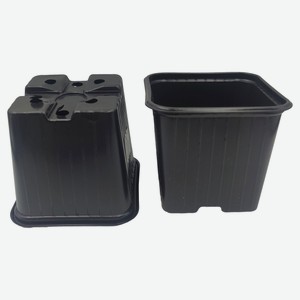 Горшок для рассады квадратный 9 см , 1 шт