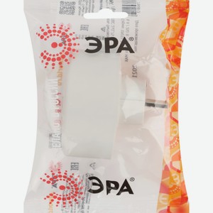 Разветвитель ЭРА электр. SPx-2e-W на 2роз. с заземлением 16А белый Б0053478, Россия