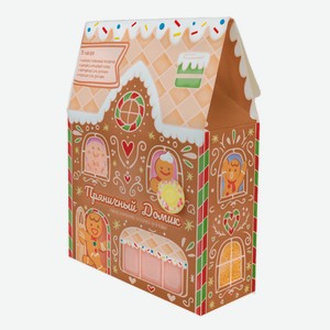 Подарочный набор Laboratory KATRIN соли и бомбочки для ванны Пряничный домик 350гр