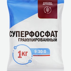 Удобрение минеральное Суперфосфат, гранулированное, 1кг