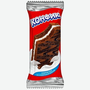 Пирожное Confestory Конфик с какао и сливочным вкусом 30г