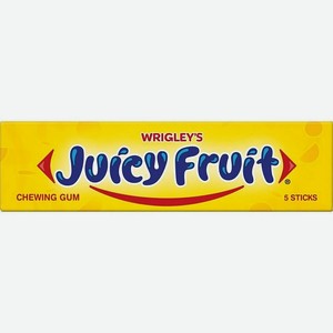 Жевательная резинка  Juicy Fruit  со вкусом фруктов, 13 г