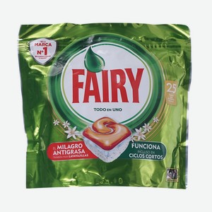 Капсулы для посудомоечных машин, FAIRY, 25 шт.