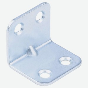 Уголок мебельный «СибрТех» усиленный цинк 2 мм, 30х30х16 мм