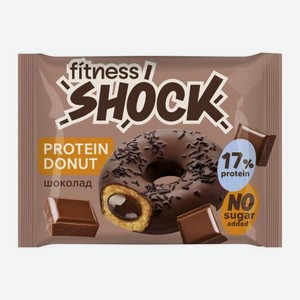 Донат с шоколадной начинкой Fitnesshock 70г 70 г