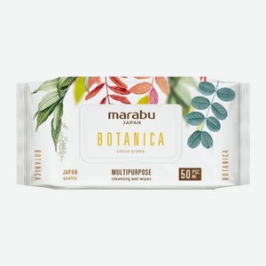 Влажные салфетки Botanica Marabu 50шт 283 г