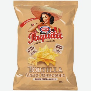 Чипсы Pata из тортильи со вкусом сыра, 200г