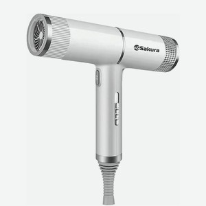 SAKURA Фен электрический SA-4051GR 1600Вт, Белый