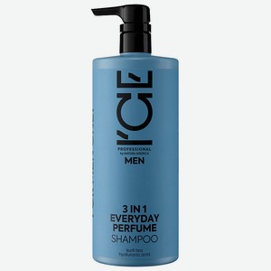 ICE by NATURA SIBERICA Мужской парфюмированный шампунь 3 в 1 Men Everyday Perfume Shampoo, 1000 мл