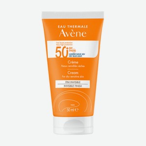 AVENE Солнцезащитный крем SPF 50+ без отдушек Very High Protection Fragrance-free Cream, 50 мл