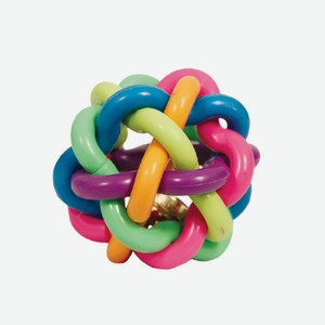 Игрушка для собак из ц/литой резины  Мяч-лабиринт с колоколь