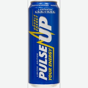 Энергетики Энергитический напиток Pulse Up Energy 0.45л.